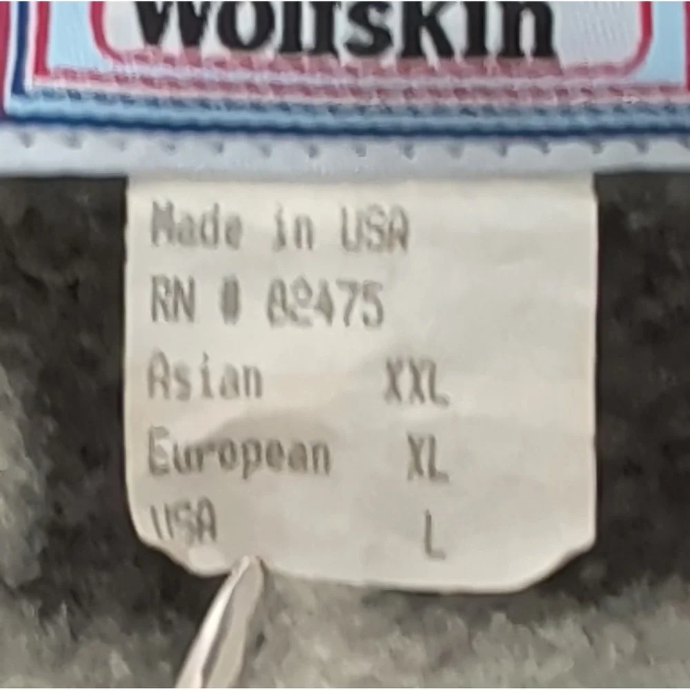 Vntg Jack Wolfskin Native Aztec Pullover 1/2 Zip Fleece Sz L USA Patagonia Vibes